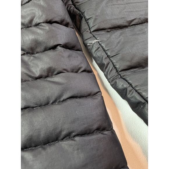 Patagonia Full Zip Up Goose Down Puffer Jacket Womens Size XSmall Solid Black - Picture 3 of 10